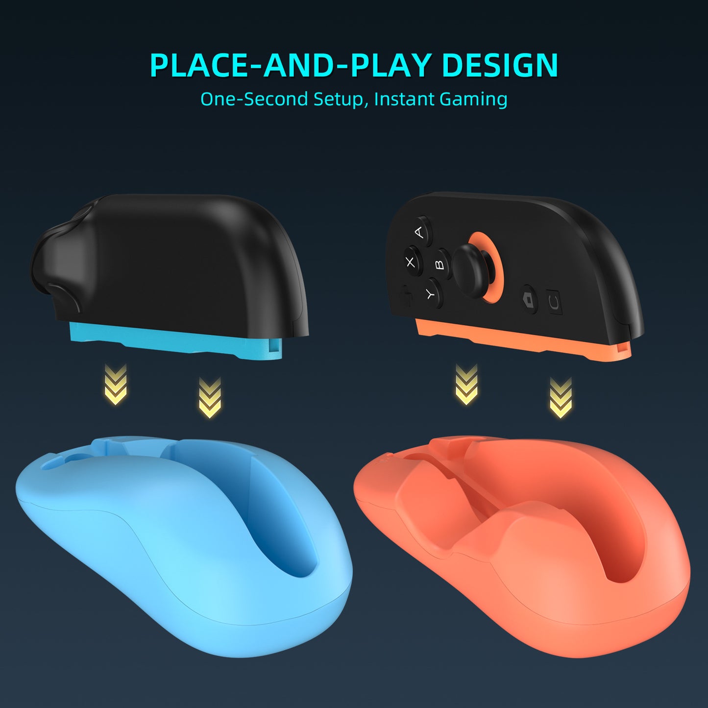 2PCS Handle Stand Holder for Nintendo for Switch 2 Joy-Con Controller Holder